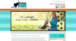 Desktop Screenshot of positivepawz.com